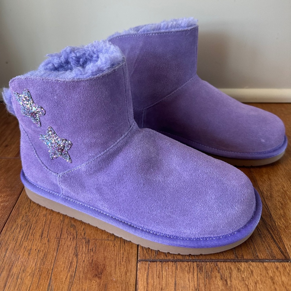 Koolaburra by Ugg purple boots size 2 youth